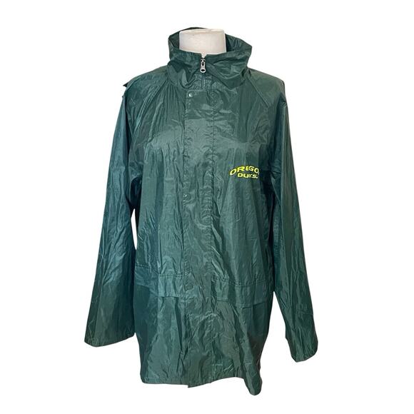G III Sports Men’s Medium University of Oregon Ducks Lightweight Rain Jacket - Picture 1 of 16